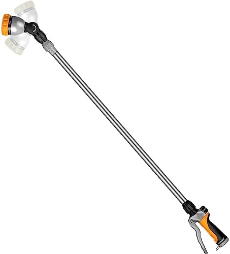 RESTMO Long Telescopic Watering Wand for Garden Hose, 36”-60” Garden Wand by Restmo