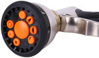 Function Garden Hose Nozzle Zinc Alloy Copper Adjustable Flow Control - Image 2