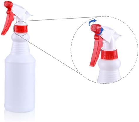 10 Packs 32oz Empty Spray Bottles Plastic Heavy Duty Refillable Spray Bottles with Adjustable Nozzle and Measurements for All Purpose Cleaning Solutions - Image 2