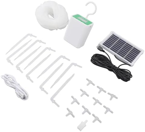 Chrees Automatic Plant Watering Device System with Timer Sensor, EcoFriendly Solar Powered Drip Irrigation Kit, Easy Installation for Garden Maintenance - Image 5