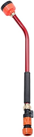 Plant Watering Devices, Watering Wand with Rotating Head Heavy Duty Aluminum Alloy Plastic Plant Watering Wand Adjustable Water Sprayer Wand for Garden Yard Farm(90cm) by Gavigain