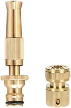 1pcs Heavy Duty Brass Water Spray Gun, Adjustable High Pressure Garden Hose Nozzle(Cleaning Nozzle) - Image 2
