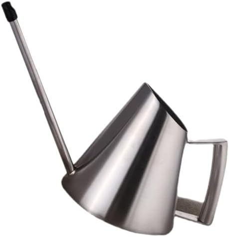 Mipcase Stainless Steel Indoor Watering Can Ergonomic Long Spout Design for Easy Plant Care Capacity Durable Metal Watering Pot for Indoor and Outdoor Use by Mipcase