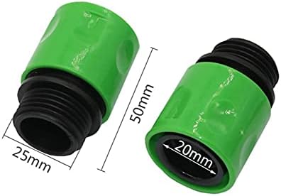 Generic Hose Connector Adapter 1 Pc 3/4"" Extral Threaded 2-Way Manifold, with Valve, with Quick Connector, Garden Irrigation Andricultural Faucet Accessories/Black - Image 5