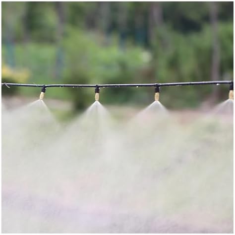 50PCS Adjustable Brass Sprayer Spray Nozzle for microdrop Garden Irrigation Spray(50pcs Mixed x AB508C) - Image 6