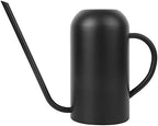 Stainless Steel Watering Pot Long Spout Watering Can 1.5L Black Garden Can with Ergonomic Handle Precise Pouring for Indoor Outdoor Plants Flowers - Image 6