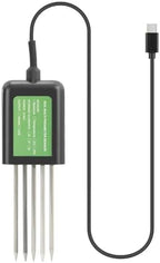 USB Soil Sensor 7-in-1 Tester For Moisture, Soil Analysis Tool, Temperature, PH & NPK Nutrients - IP68 Digital Meter For Agriculture, Gardening & Research Farming, Floriculture by Unknown
