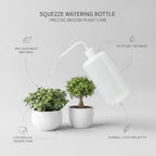 Squeeze Watering Bottle with Long Curved Spout for Indoor Plants, Succulents & Bonsai - Durable PP Plastic - Image 5