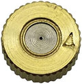50 Pcs 3/16" Thread 0.2/0.3/0.4/0.5mm Brass Misting Nozzles Garden Greenhouse Flower Plant Irrigation System Atomizing Sprayers(0.4mm) by Unknown
