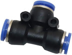 5 Pcs 10mm Tee Connector Garden Irrigation Quick Connectors Pneumatic Joint Mist Cooling System Adapters - Image 6