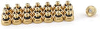 POPETPOP 96pcs Air Atomizing Nozzle Brass Misting Nozzles for Cooling System Low Pressure Self-Sealing Lead - Image 4