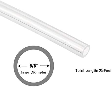 5/8" ID Silicon Tubing, JoyTube Food Grade Silicon Tubing 5/8" ID x 3/4" OD 25 Feet High Temp Pure Silicone Hose Tube for Home Brewing Winemaking - Image 2