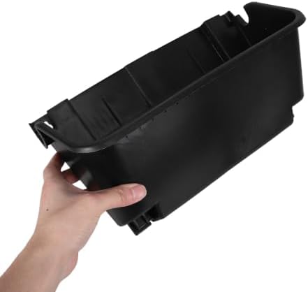 VILLCASE 4pcs Stackable Wall Planter for Herbs and Flowers, Black Plastic - Image 4