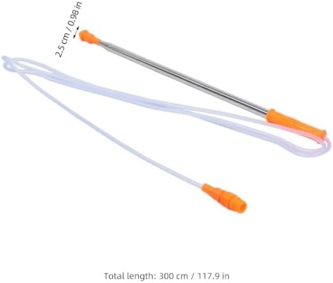 Telescopic Sprayer 9.84ft Stainless Steel Wand Extension Rod - Image 2