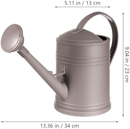 Toddmomy 2000Ml Plastic Watering can with Long Spout Garden Watering can for Indoor and Outdoor Plants Garden Tool - Image 5