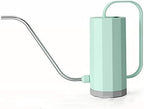 Fashion Long Spout Watering Can for Indoor Outdoor Plants 1.8L Watering Pot (Green) by Layboo