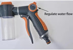 Garden Hose Foam Nozzle, 8 Spray Patterns, 3-grade foam control - Image 7