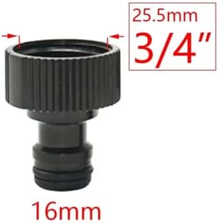 Pipe fitting Garden Tap 1/4" Hose Quick Connector Barb Water Pipe Joint Male Female Thread Drip Irrigation Adapter(M) - Image 2