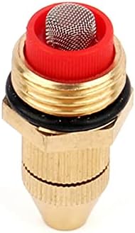 Xiaochen Garden Hose Sprinkler 1-50 1/2 Inch Male Threaded Brass Nozzle Atomizing Atomizing Nozzle Garden Lawn Adjustable Metal Nozzle (Color : 10pcs) - Image 4