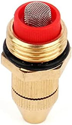 Xiaochen Garden Hose Sprinkler 1-50 1/2 Inch Male Threaded Brass Nozzle Atomizing Atomizing Nozzle Garden Lawn Adjustable Metal Nozzle (Color : 10pcs) - Image 4