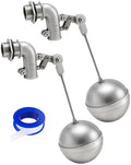 3/4" NPT Stainless Steel Automatic Water Trough Float Valve for Stock Tank by Toldear