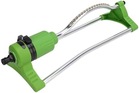 Lawn Oscillating Sprinkler, 17 Hole Adjustable Automatic Sprinkler, 4 Spraying Modes Garden Sprinklers with Metal Fittings, Ideal for Yard, Garden Irrigation & Roof Stabilization - Image 2