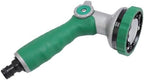 Garden Hose Nozzle Heavy Duty, Metal Water Hose Sprayer with 8 Spray Patterns, High Pressure Spray Nozzle Thumb Control On Off Valve for Outdoor Lawn - Image 2
