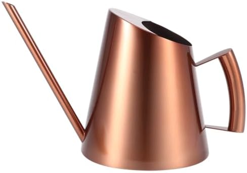 Stainless Steel Indoor Watering Can with Long Spout, Bronze by Unknown
