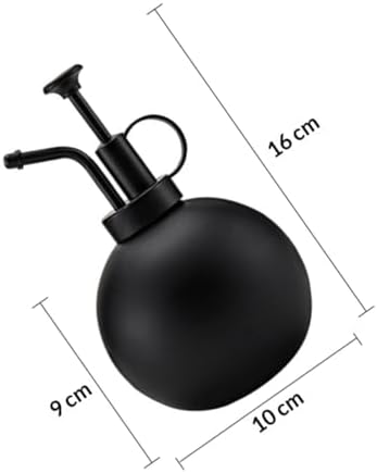 Xmas Water Spray Bottle 500ml Black Stainless Steel for Plants - Image 2