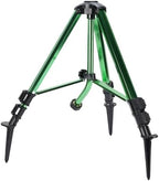 Impact Sprinkler On Tripod Base Brass and Aluminum Tripod Sprinkler 16 to 37in Adjustable Height Automatic Rotating Lawn for Garden Lawn Yard Watering - Image 3