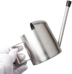 Toddmomy Stainless Steel Watering Can with Long Spout, Succulent Watering Device for Indoor and Outdoor Plants, Metal Flower Gardening Tool for Home and Garden Use - Image 6