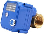CWX-25S Electric Brass Ball Valve Motorized Ball Valve with Manual Water Valve DN15 DN20 DN25 DC3-6v ADC12V ADC24V AC220v by Unknown