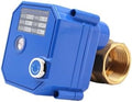 CWX-25S Electric Brass Ball Valve Motorized Ball Valve with Manual Water Valve DN15 DN20 DN25 DC3-6v ADC12V ADC24V AC220v by Unknown