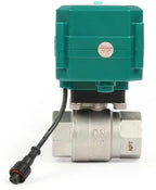 U.S. Solid 1 in Smart WiFi Motorized Ball Valve Brass NPT with App Control and Manual Switch 110V AC IP67 - Image 5