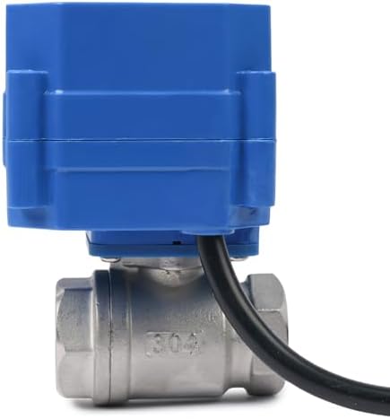 U.S. Solid 1/2" Motorized Ball Valve with US Plug 110VAC NSF Certified 304SS Electrical Ball Valve,Auto Return, Normally Closed - Image 5