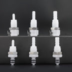 2Pcs 1/8" Plastic Panel Mounting Hose Barb Quick Connector Disconnect - Image 6