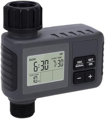 VINGVO Garden Hose Water Timer for Lawns Gardens 3/4 Inch Faucet - Image 3