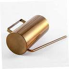 Watering Can Stainless Steel Large Capacity Golden for Garden - Image 7