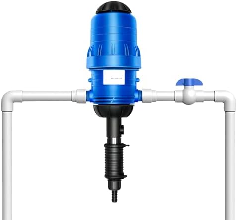 0.4%~4% Adjustable Fertilizer Injector, Water Powered Chemical Liquid Doser Dispenser, 5.2~660.43 gallons/h Drip Irrigation Injector, Dosing Pump for Industry Garden Hose Livestock by Unknown