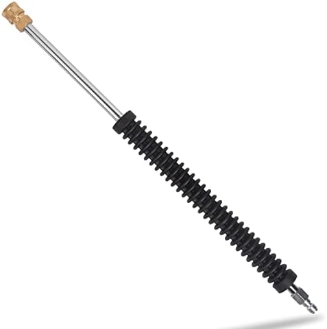 McKillans® Car Pressure Washer Extension Wand - Power Washer Wand Extension for Car Wash - Short Pressure Washer Wand Replacement - Pressure Washer Accessories & Attachments - 1/4” Quick Connect Plug by McKillans