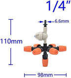 Garden Misting Sprinkler Nozzle Anti Drip Atomizing Irrigation Connector - Image 5