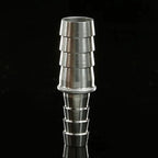 Hose Connector 10pcs 304 Stainless Steel 2 Way Barbed Pipe Fitting Reducer Straight Connector Pagoda Joint Hose Barb, for Home Garden Hose Connectors Accessories(6mm - 12mm) - Image 5