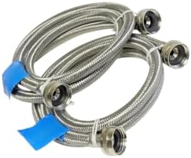 3804FFSS‑2 Washer Stainless Steel Braided Hoses, for Household Washer by Unknown