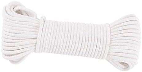 Self Watering Cotton Wick Cord, for Potted Plant Planting Planter Pot Automatic Slow Release Garden Drip Irrigation System 4/6mm(Length 30m(Dia 6mm)) by Unknown