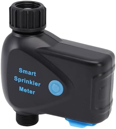 VINGVO WiFi Sprinkler Timer, Built in Water Metering Sensor Remote Control with TUYA Smart Technology, Ideal for Garden, Lawn, Yard & Hose Irrigation System by VINGVO