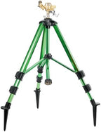 Impact Sprinkler on Tripod Base, 360° Coverage, 3/4in by Feeloco