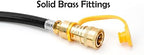 Stanbroil 12 ft Propane Regulator Hose with Standard 3/8" Quick Disconnect - Image 3