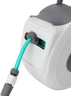 SUNGOOYUE Retractable Garden Hose Reel with MultiPattern Nozzle, Automatic Return Swivel Bracket for Various Watering Needs - Image 7