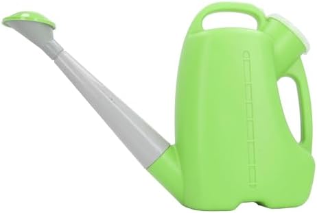 Watering Can, PP Long Spout Flower Watering Can, Garden Watering Pitcher Suitable for Indoor Outdoor Garden Flowers Plants (Green) by MUNEFE