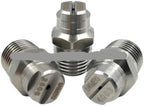 1/4"40/50degrees Industrial Cleaning Nozzle High Pressure Road Sweeper Spray, Washing Flat Fan - Image 2